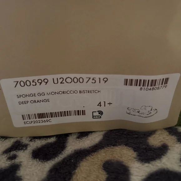 Gucci Orange Sandals - Picture 4 of 5